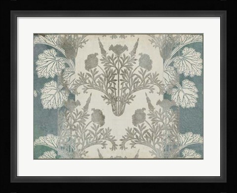 Framed Book Back Design III Print