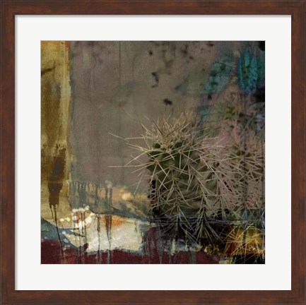 Framed Cactus Abstract Print