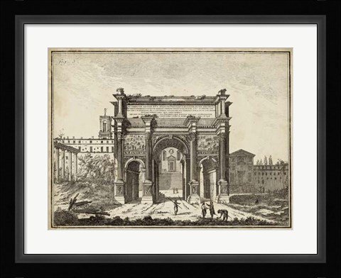 Framed Roman Antiquities III Print