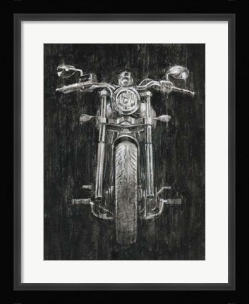 Framed Steel Horse I Print