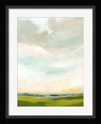 Framed Bright Vista I Print