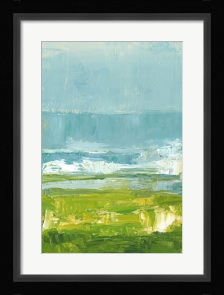 Framed Coastal Overlook I Print