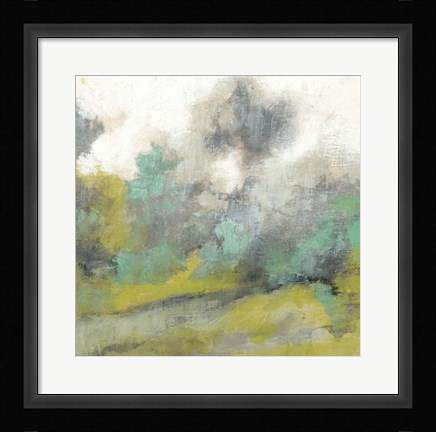 Framed Pastel Walk I Print