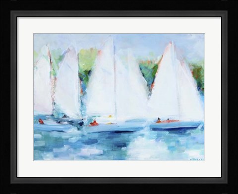 Framed Youth Regatta Print
