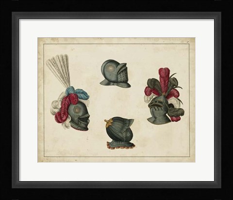 Framed Art Heraldique III Print