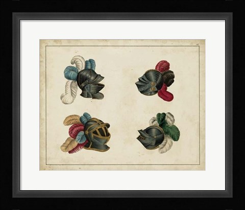 Framed Art Heraldique IV Print