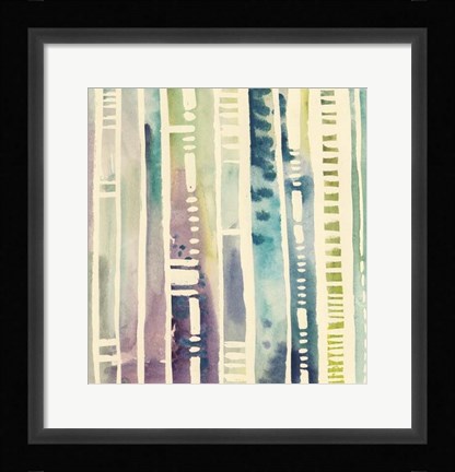 Framed Nightfall Cascade I Print