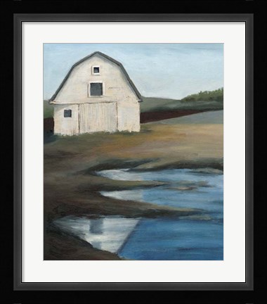 Framed Farmstead I Print