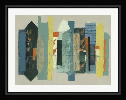 Framed Urban Echo II Print