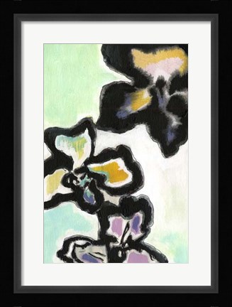 Framed Orchid Pop II Print