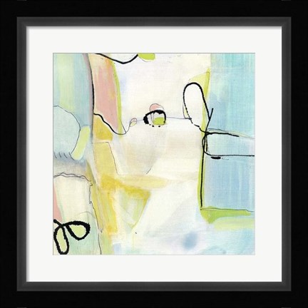 Framed Travelogue I Print