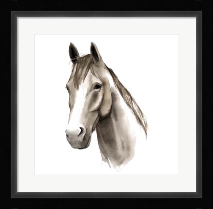 Framed Western Animal Study II Print