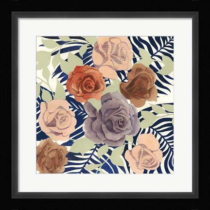 Framed Rosen Palms II Print