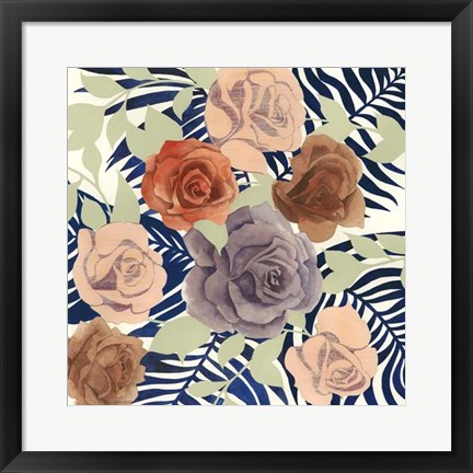 Framed Rosen Palms II Print