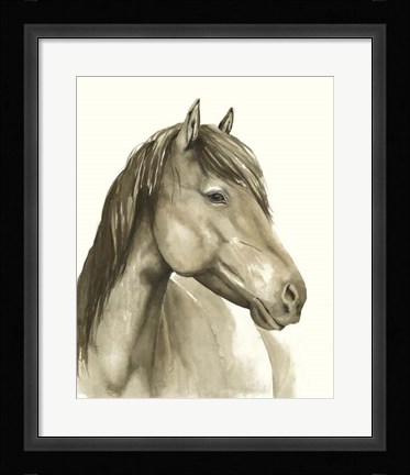 Framed Luna Mare I Print