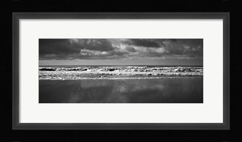 Framed Waves 1 Print