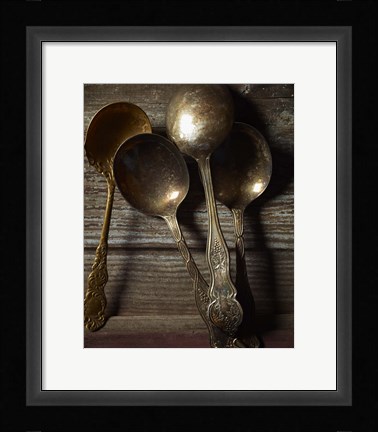 Framed Spoons Print