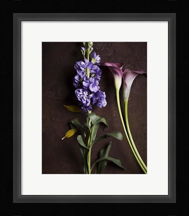 Framed Flowers Print