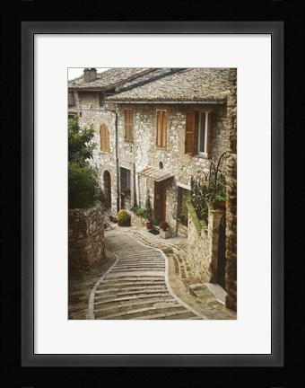 Framed Village Homes Print