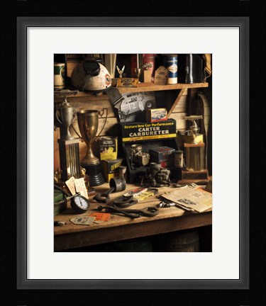 Framed Racing Print