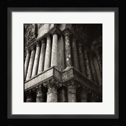 Framed San Marco Columns Print