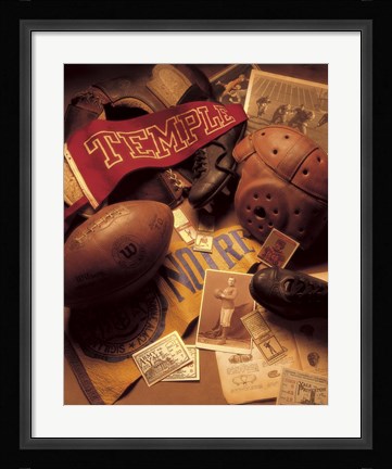 Framed Football Print