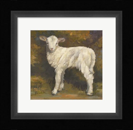 Framed Snow Drop Print