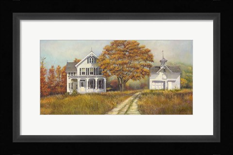 Framed Red Maples Print