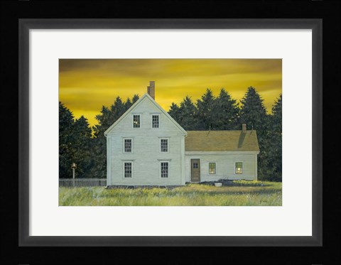 Framed St George Eve Print