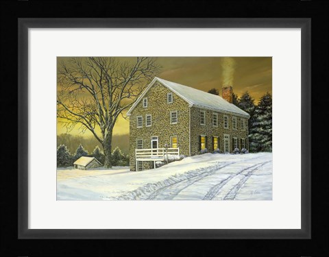 Framed Mill House Print