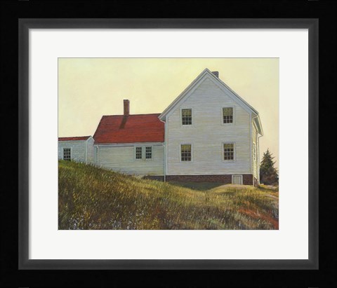 Framed Island Summit Print