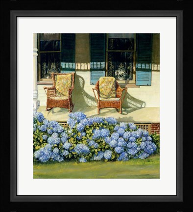Framed Vintage Wicker Print