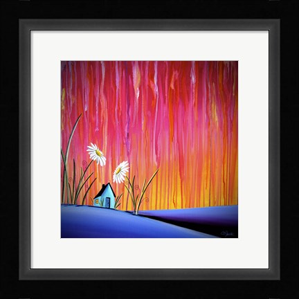 Framed Where Flowers Bloom Print