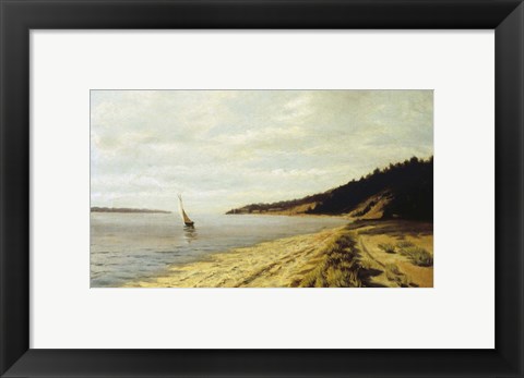 Framed Afternoon Sailing c. 1890 Print