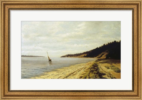 Framed Afternoon Sailing c. 1890 Print