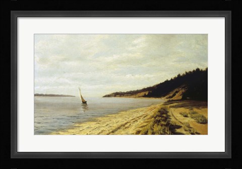 Framed Afternoon Sailing c. 1890 Print