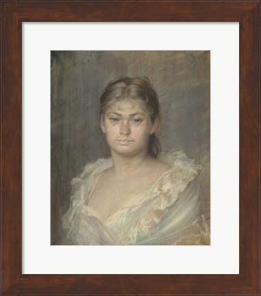 Framed Portrait Of The Comtesse Dina De Toulouse-Lautrec, 1883 Print