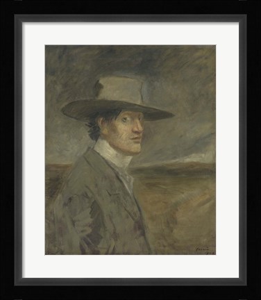 Framed Portrait Of The Artist, 1906 Print