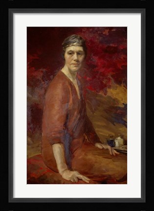 Framed Self-Portrait Print