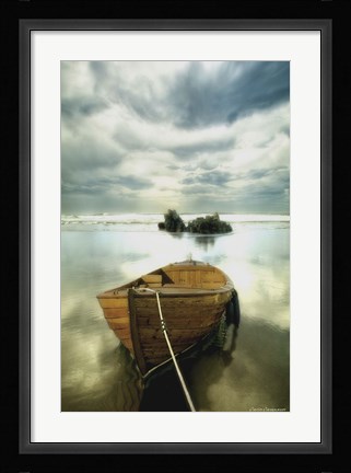 Framed Old Boat Print