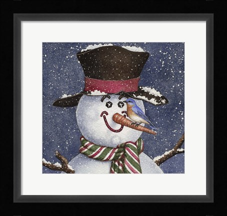 Framed Blue Haven Print