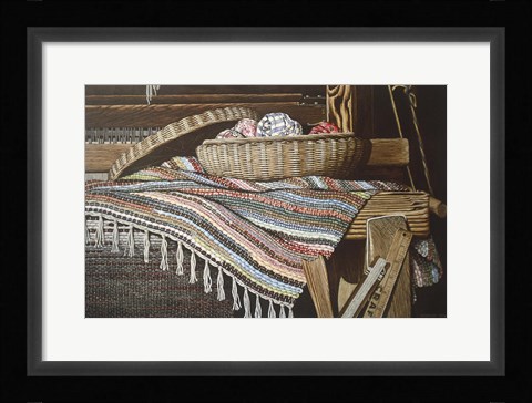 Framed From Aunt Sallie's Loom Print