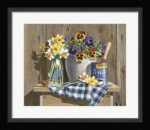 Framed Cled's Crock Print