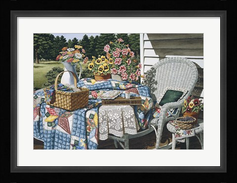 Framed Roxie's Touch Print