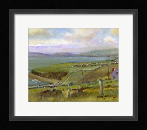 Framed Ring of Kerry Morning Print