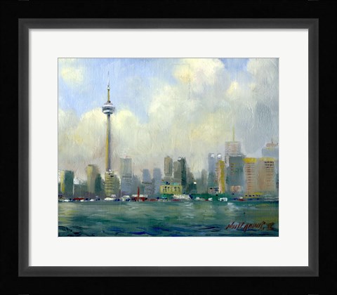 Framed CN Tower, Toronto Print