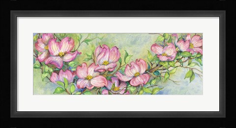 Framed Pink Dogwood Print