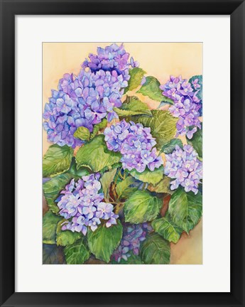 Framed Easter Hydrangea Print