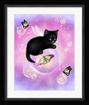 Framed Dawn Bubbles Print
