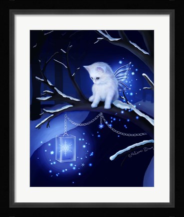 Framed Snowflake Fairytail Print